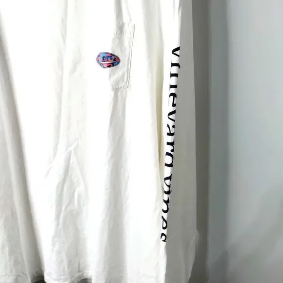 Vineyard Vines Long Sleeve Men XXL Whale Pullover Spellout Shirt Y2K Retro *READ - Picture 4 of 10